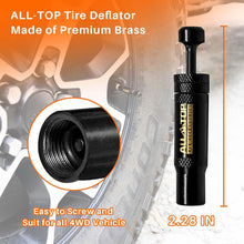 Load image into Gallery viewer, Adjustable Auto Stop Tire Deflator Valve Kit