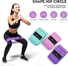 Load image into Gallery viewer, Resistance Bands Fabric Exercise Bands For Hip Legs Butt Glutes Workout