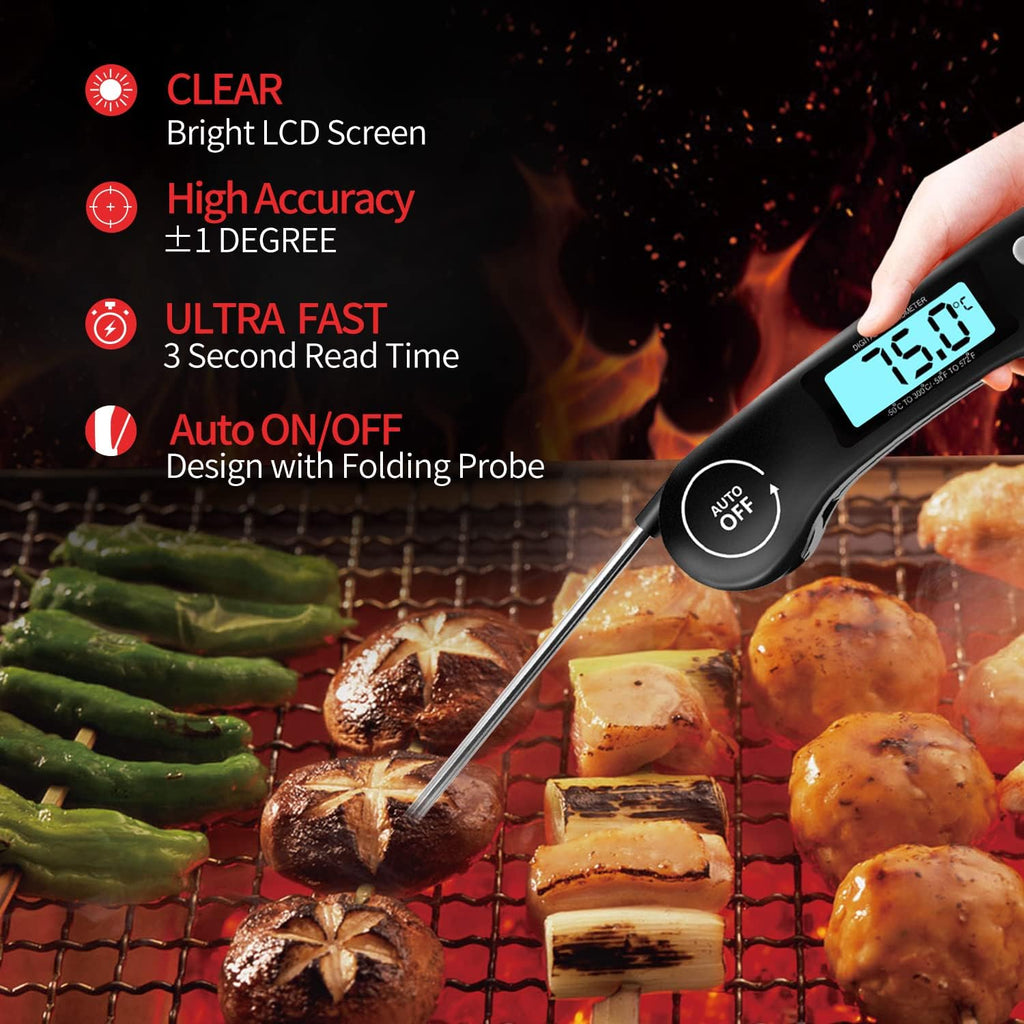 Digital Meat Thermometer Instant Read Food Thermometer