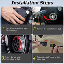 Load image into Gallery viewer, DZG H8 H9 H11 LED Headlight Bulbs Super Bright
