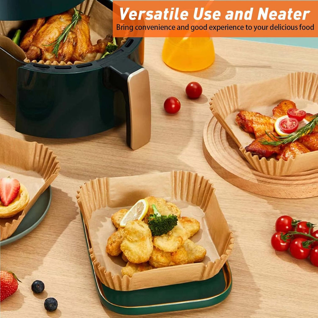Air Fryer Disposable Paper Liner Square Baking Paper