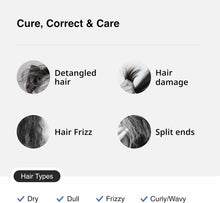 Load image into Gallery viewer, Cureskin Smooth Shine Hair Serum for Dry Frizzy Hair