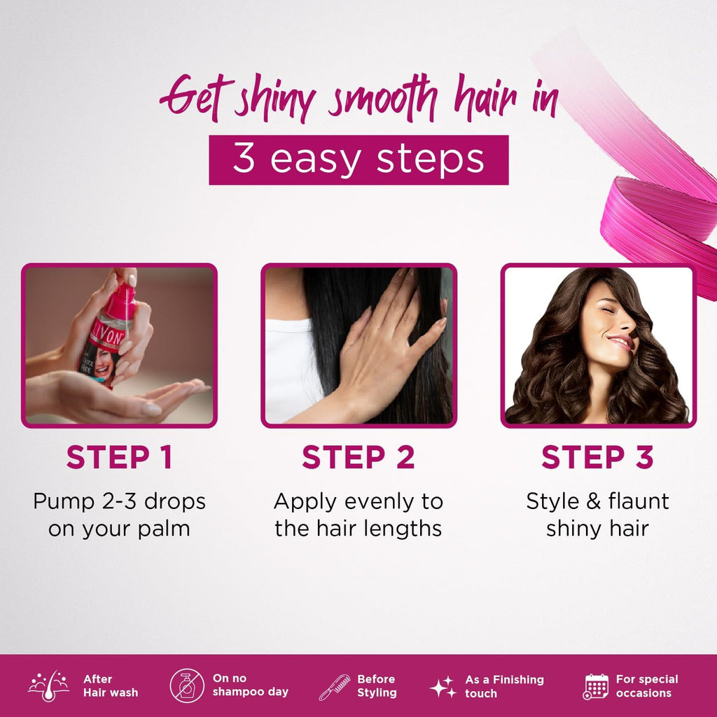 Livon Serum Reduces Hair Breakage Restores Moisture