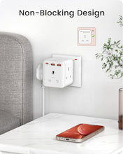 Load image into Gallery viewer, LENCENT Multi Plug Extension 3 Way Socket Adapter