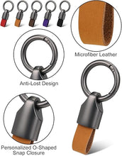 Load image into Gallery viewer, Car Key Chain Ring Clip Small Key Fob Accessory Zinc Alloy