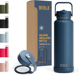 BEOLA Vacuum Insulated Water Bottle Thermolab Stainless Steel