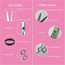 Load image into Gallery viewer, Hair Cutting Scissors Thinning Shears Kit for Women Men Pet