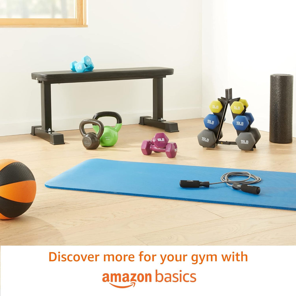 Amazon Basics Neoprene Coated Hexagon Dumbbell Hand Weight