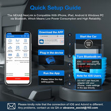 Load image into Gallery viewer, Autophix NexLink Bluetooth OBD2 Scanner Wireless Code Reader