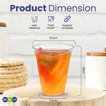 Load image into Gallery viewer, SNH 25 Pieces 12Oz Juice Cup Clear Disposable Plastic
