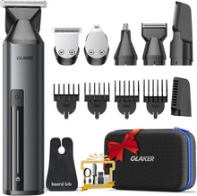 Load image into Gallery viewer, GLAKER Professional Men Hair Trimmer Kit with T Blade