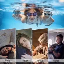 Load image into Gallery viewer, Swimming Ear Plugs Waterproof Reusable Silicone