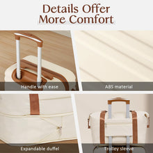 Load image into Gallery viewer, COOLIFE Suitcase Trolley Carry On Hand Cabin Luggage Hard Shell Travel