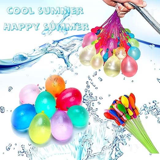 Colorful Water Balloons Rapid Filling Self Sealing