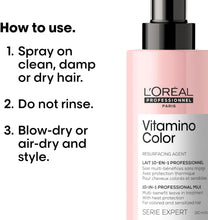 Load image into Gallery viewer, Vitamino Color Leave In Treatment Heat Protectant Detangler