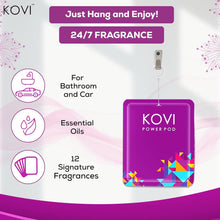 Load image into Gallery viewer, Kovi Air Fragrance Power Pod for Bathroom and Car Long Lasting