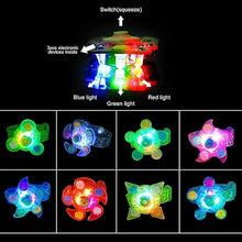 Load image into Gallery viewer, LED Light Up Fidget Spinner Bracelets Party Favors For Kids
