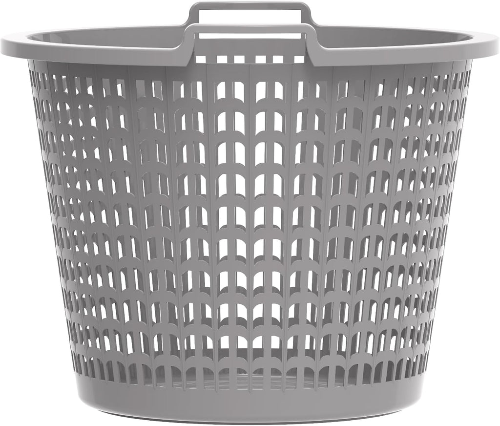 Cosmoplast Wide Laundry Basket Grey