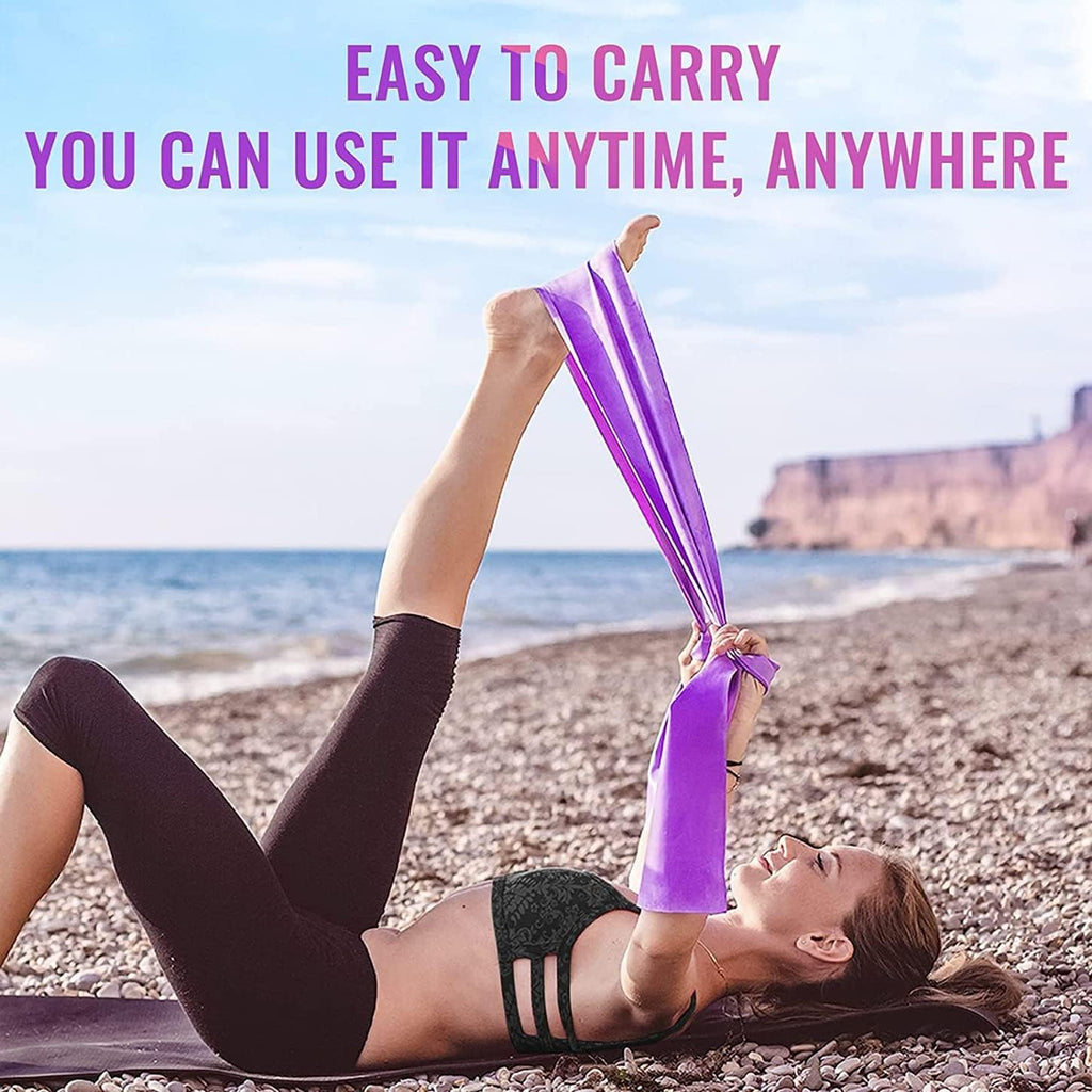 Latex Resistance Exercise Band For Physiotherapy Strength Training Fitness