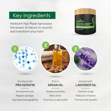 Load image into Gallery viewer, Argan Hair Mask Deep Conditioning Hydration For Dry Weak Hair