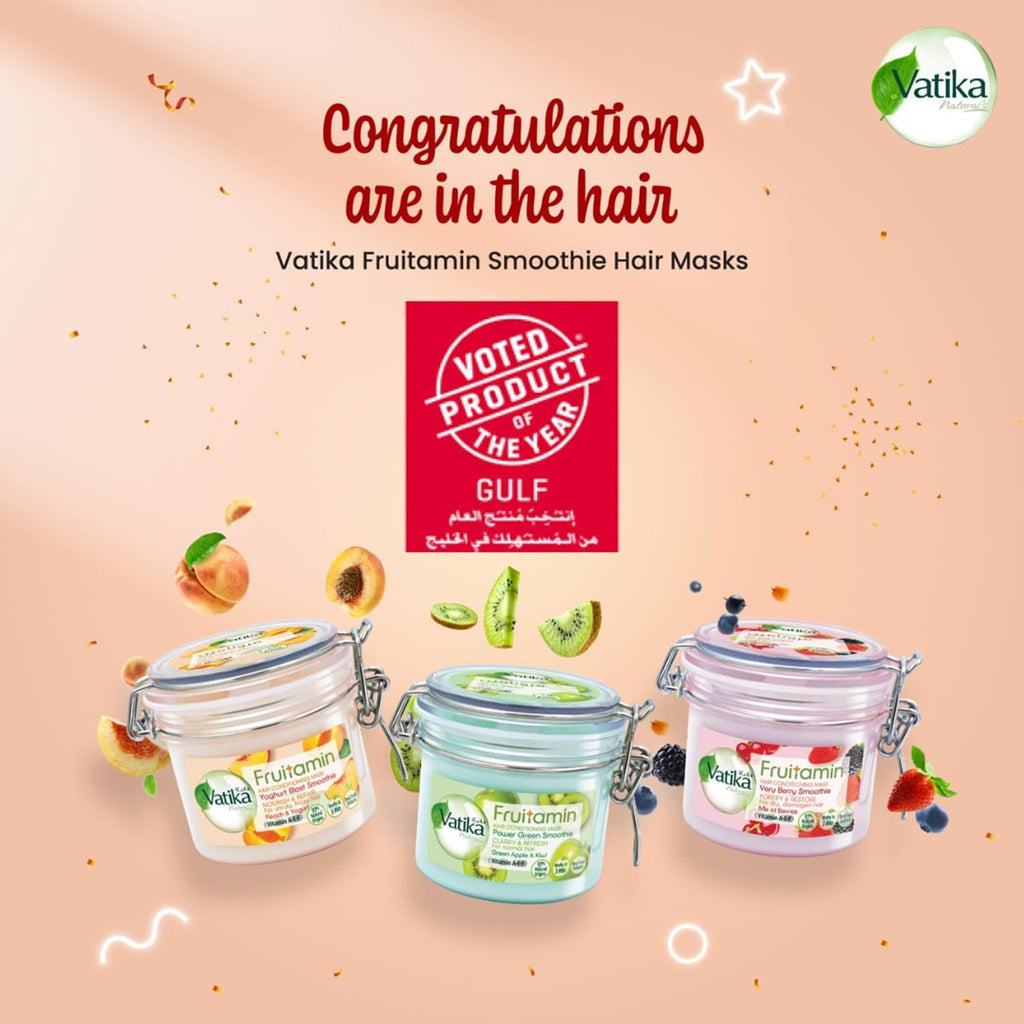 Vatika Naturals Fruitamin Hair Mask Yogurt Blast