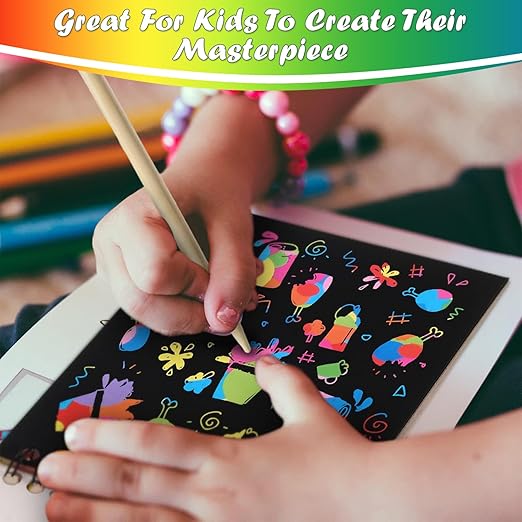 Scratch Book Party Favors For Kids Birthday Giveaways