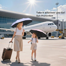 Load image into Gallery viewer, Mini Travel Umbrella With Case Small Compact UV Protection