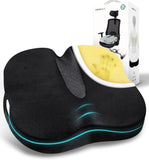 Memory Foam Orthopedic Seat Cushion for Lower Back Pain Relief