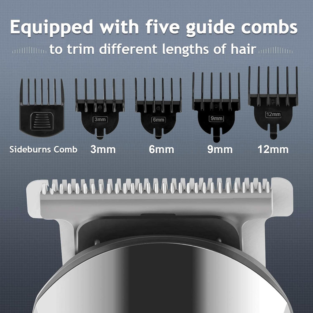 Beard Trimmer Hair Clipper All in One Grooming Kit for Men