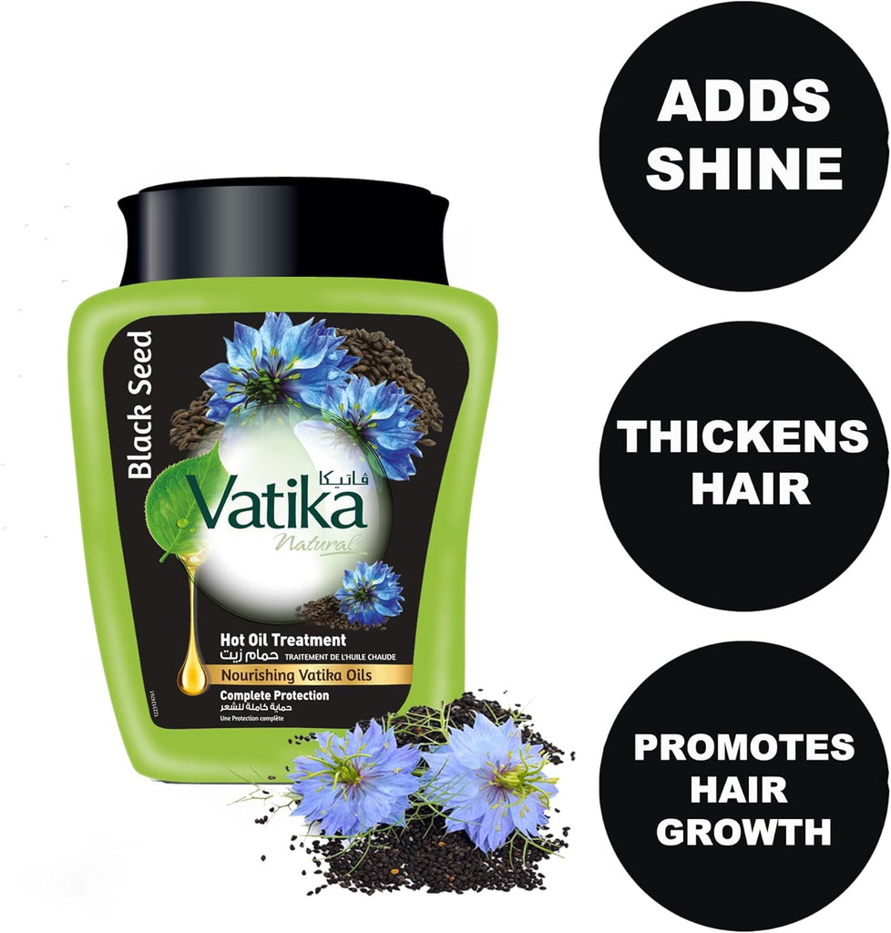 Vatika Naturals Hammam Zaith Blackseed Hot Oil Treatment