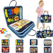 Load image into Gallery viewer, Toddler Busy Board Montessori Toy Learning Activity