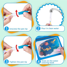 Load image into Gallery viewer, Mumoo Bear Magic Water Colouring Book for Kids
