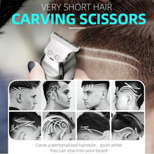 Load image into Gallery viewer, Hair Clippers Cordless for Men Professional Barber Trimmers Set