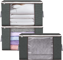 Load image into Gallery viewer, Large Capacity Bags Clothes Storage Organizers Foldable Durable