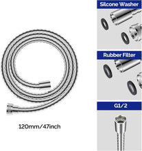 Load image into Gallery viewer, JOMOO Shower Hose Flexible Stainless Steel Handheld Shower Hose