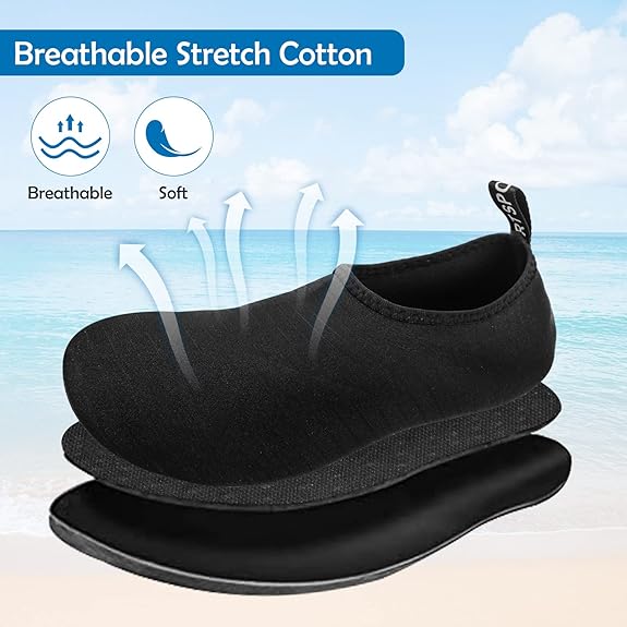 Water Shoes for Women Men Outdoor Beach Swimming Aqua Socks
