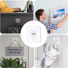 Load image into Gallery viewer, GERRIT Picture Hangers Self Adhesive Hooks Waterproof
