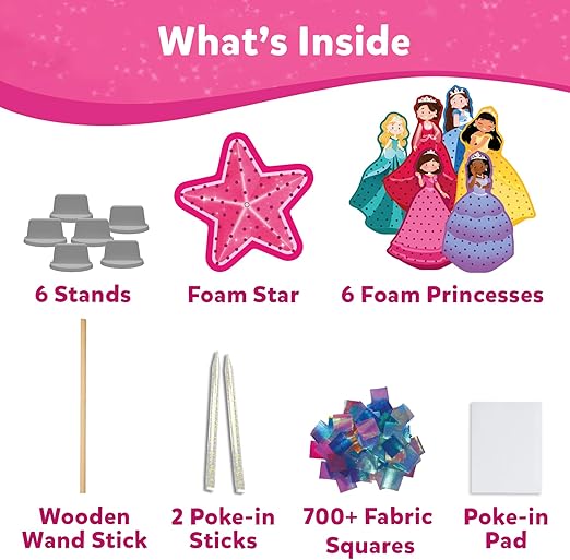 Skillmatics Poke-in Art Magical Princesses DIY Craft Kits