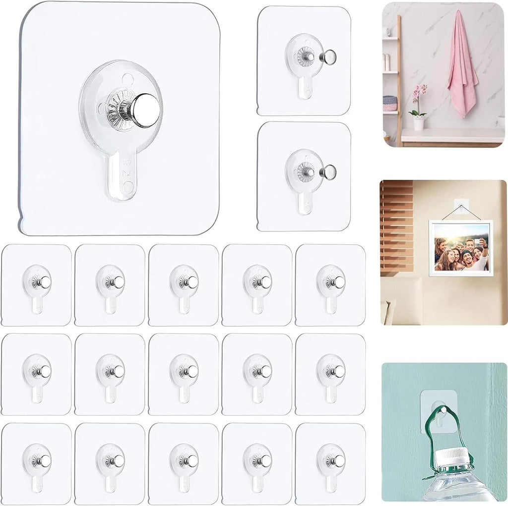 GERRIT Picture Hangers Self Adhesive Hooks Waterproof