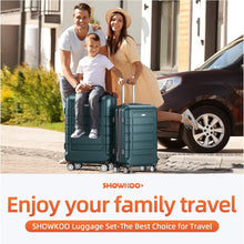 Load image into Gallery viewer, SHOWKOO Luggage Sets Expandable Hard Shell Suitcase