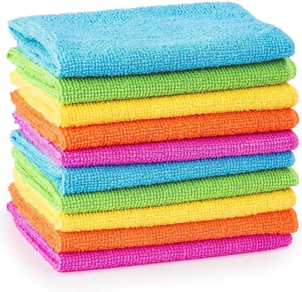 MTS Microfibre Cleaning Cloths Dusters Towels Multi