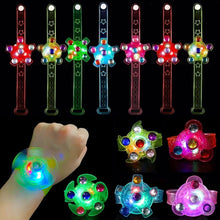 Load image into Gallery viewer, LED Light Up Fidget Spinner Bracelets Party Favors For Kids