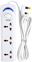 Load image into Gallery viewer, Unipower EX1242 Power Socket 3 Way Outlets Extension