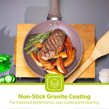 Load image into Gallery viewer, Royalford Smart Fry Pan Granite Non Stick Coating Multiple Hob