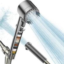 Load image into Gallery viewer, Filtered Shower Head with Handheld High Pressure Water Flow