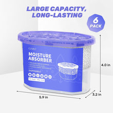 Load image into Gallery viewer, Moisture Absorbers Boxes 6 Pack Dehumidifier