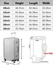 Load image into Gallery viewer, Premium PVC Luggage Protector Waterproof Dustproof Anti Scratch