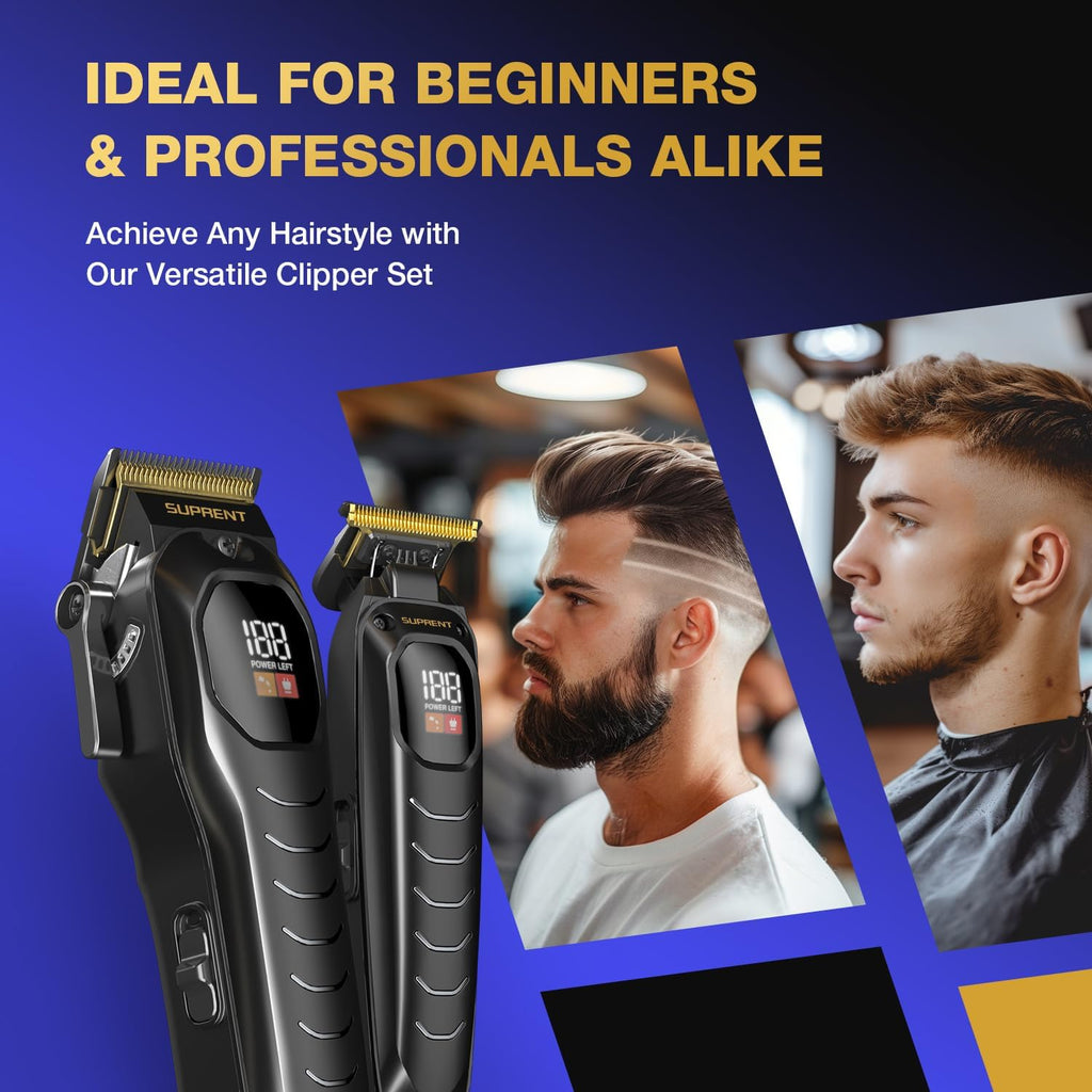 Professional Hair Clipper for Men Rechargeable Heavy Duty