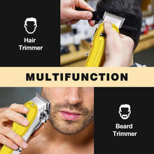 Load image into Gallery viewer, Mens Hair Trimmer Adjustable Blade Rechargeable Clippers Kit