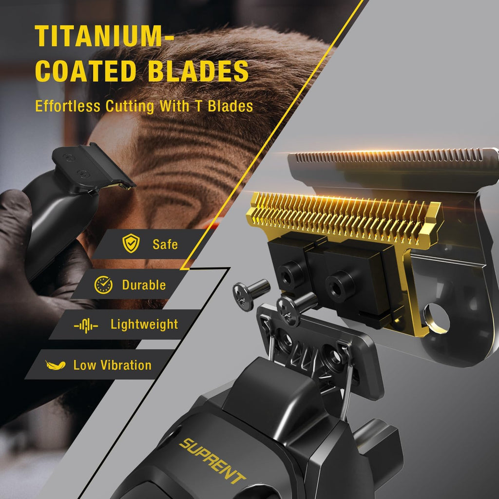 SUPRENT Hair Trimmers for Men Cordless Beard Trimmer